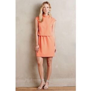 Anthropologie Hoss Intropia "Tiered Jonie Dress " $258 Made in Spain”
